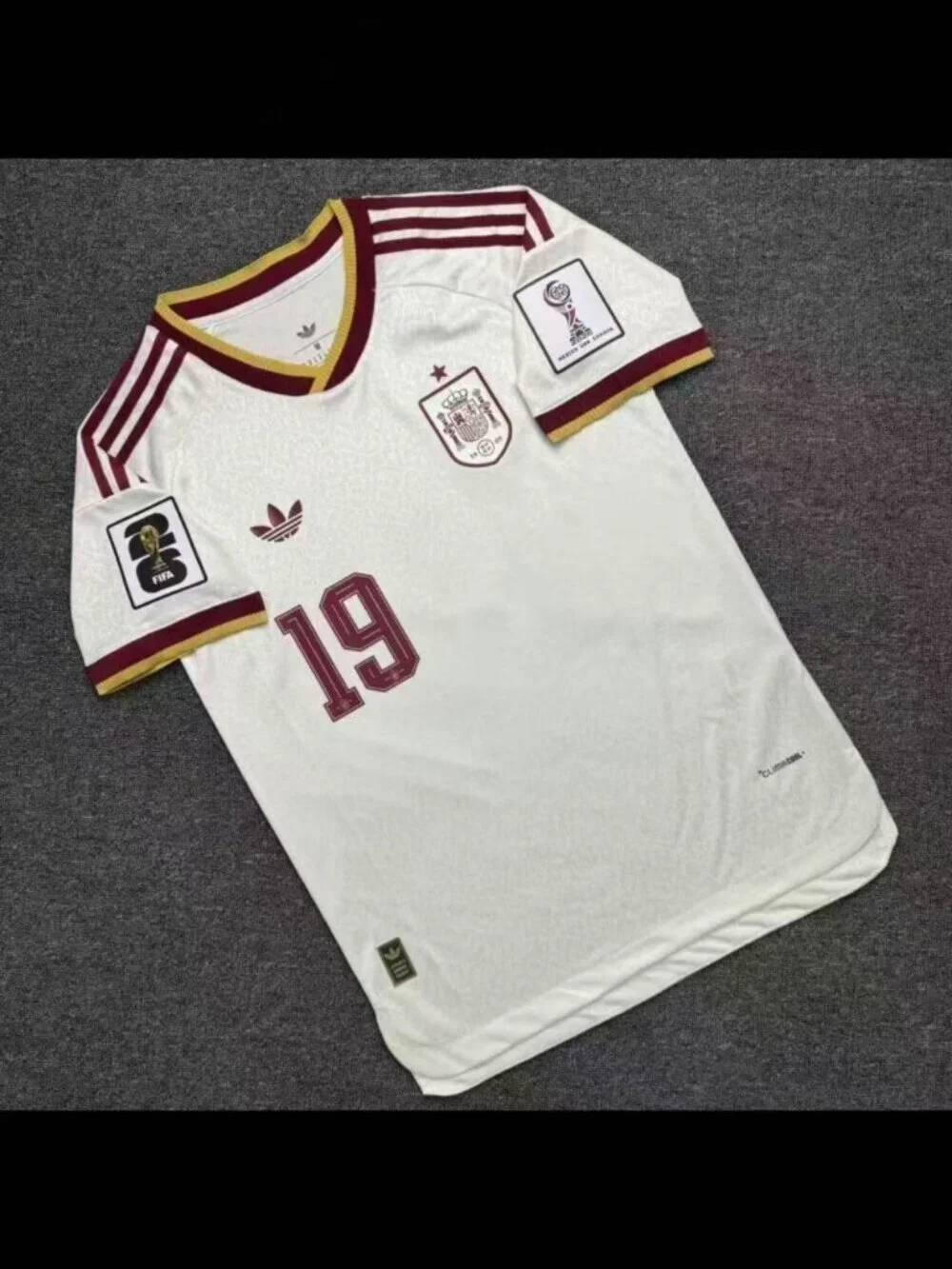 Adidas Spain Lamine Yamal #19 Soccer Jersey NWT